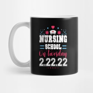 Nurse, Nursing School On TwosDay 2/22/22 Mug